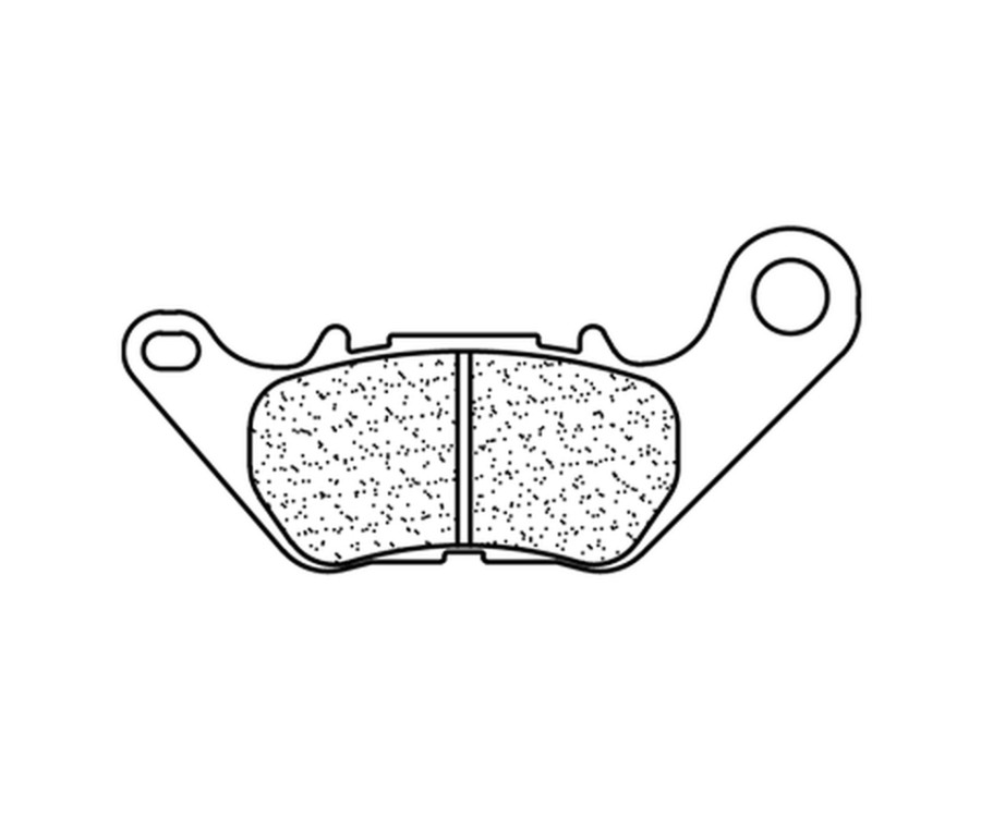 Plaquettes de frein CL BRAKES Route métal fritté - 1241RX3