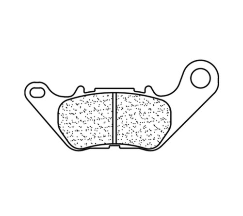 Plaquettes de frein CL BRAKES Route métal fritté - 1241RX3 - 1048284