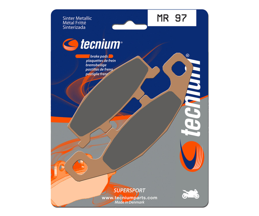 Plaquettes de frein TECNIUM Performance métal fritté - MR97