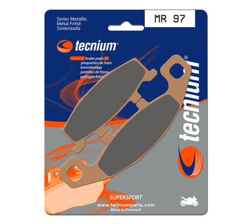 Plaquettes de frein TECNIUM Performance métal fritté - MR97 - 1023105