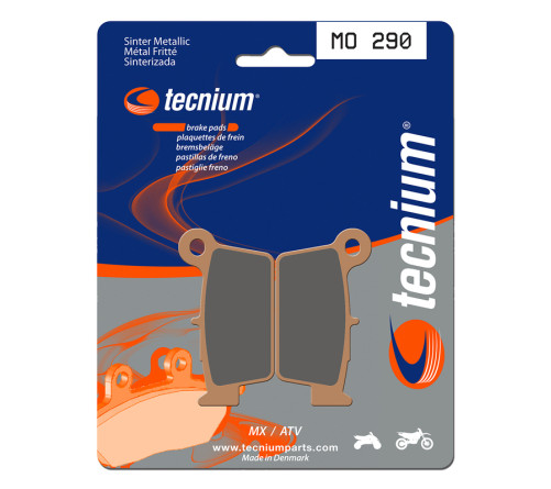 Plaquettes de frein TECNIUM MX/Quad métal fritté - MO290 - 1022873