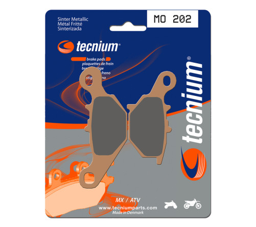 Plaquettes de frein TECNIUM MX/Quad métal fritté - MO202 - 1022855