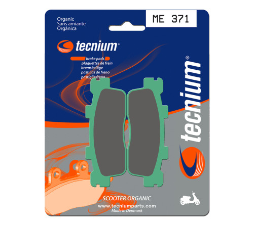 Plaquettes de frein TECNIUM Scooter organique - ME371 - 1022690