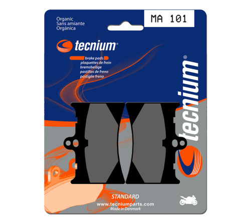 Plaquettes de frein TECNIUM route organique - MA101 - 1022326