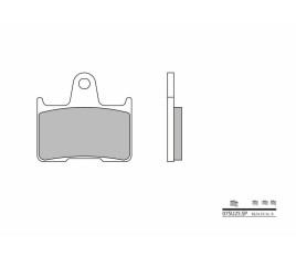 Plaquettes de frein BREMBO route métal fritté - 07SU25SP