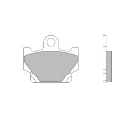 Plaquettes de frein BREMBO route carbone céramique - 07YA1011 - 1036204