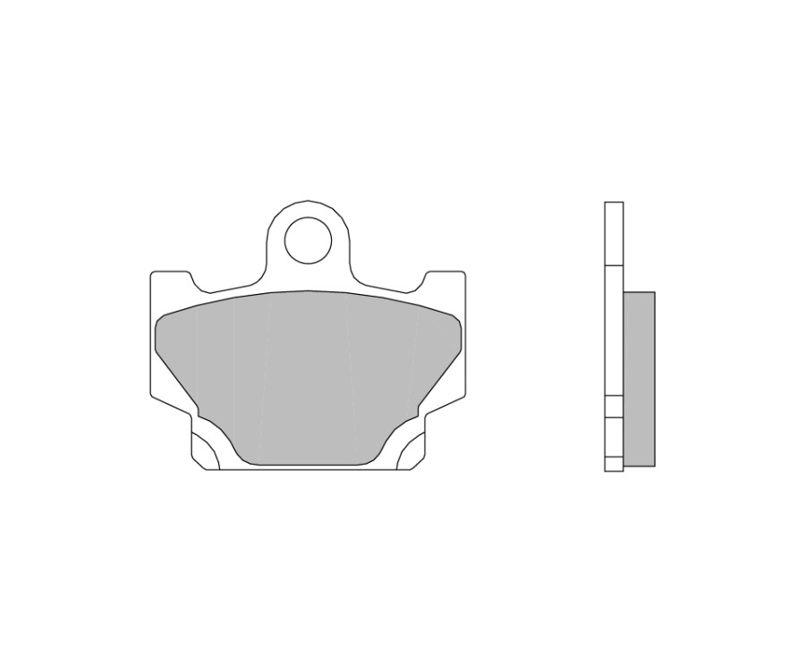 Plaquettes de frein BREMBO route carbone céramique - 07YA1011