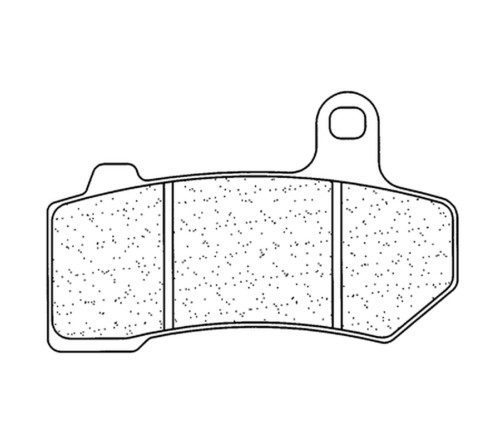 Plaquettes de frein CL BRAKES route métal fritté - 1172A3+ - 1034733