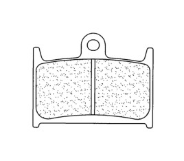 Plaquettes de frein CL BRAKES Racing métal fritté - 2246C60 - 1048296