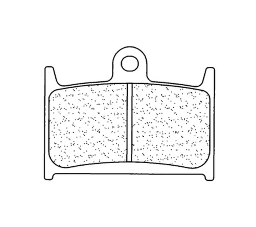 Plaquettes de frein CL BRAKES Racing métal fritté - 2246C60 - 1048296