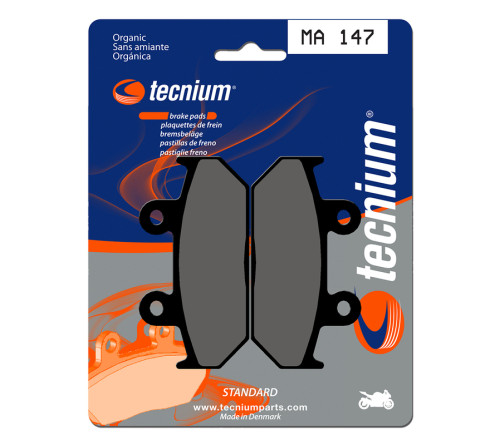 Plaquettes de frein TECNIUM route organique - MA147 - 1022370