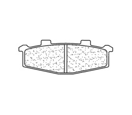 Plaquettes de frein CL BRAKES Route métal fritté - 2389RX3 - 1034952