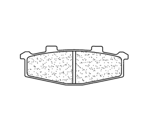 Plaquettes de frein CL BRAKES Route métal fritté - 2389RX3 - 1034952