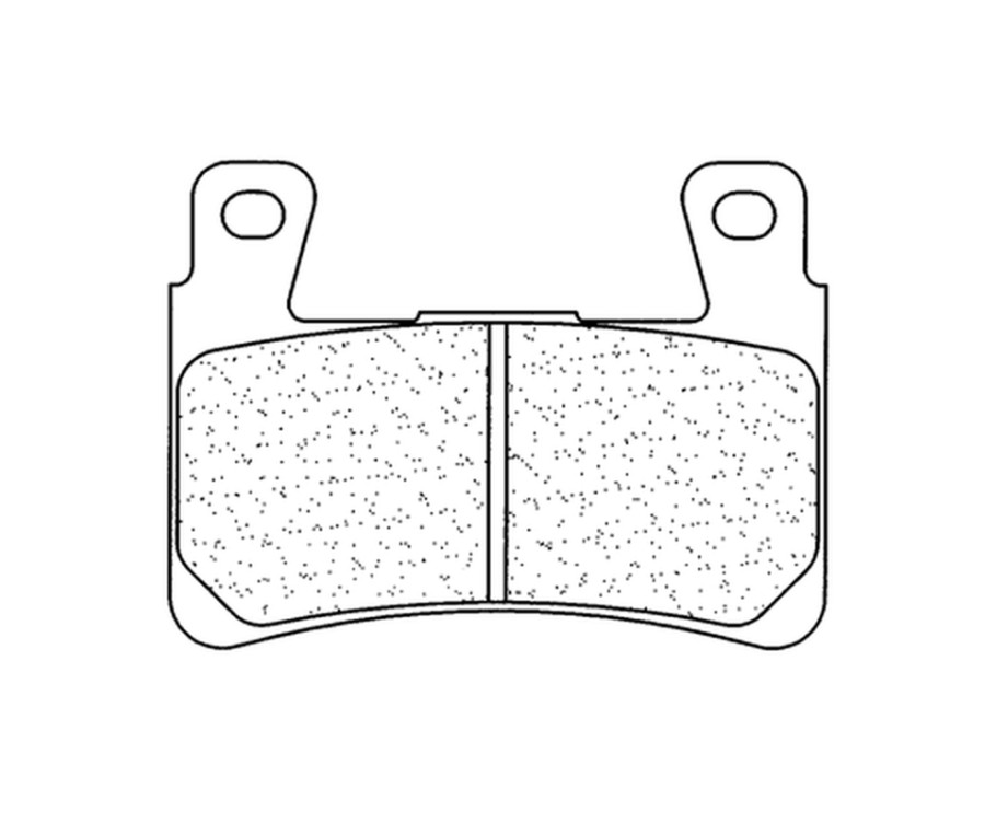 Plaquettes de frein CL BRAKES Racing métal fritté - 2711C60