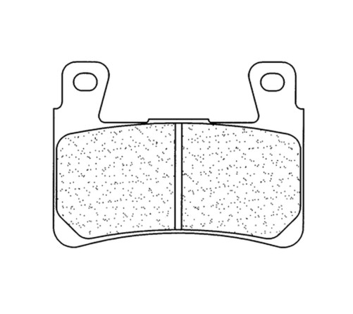 Plaquettes de frein CL BRAKES Racing métal fritté - 2711C60 - 1114585