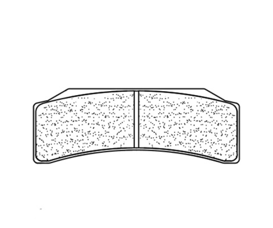 Plaquettes de frein CL BRAKES Racing métal fritté - 1251C60