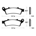 Plaquettes de frein TECNIUM Scooter organique - ME261