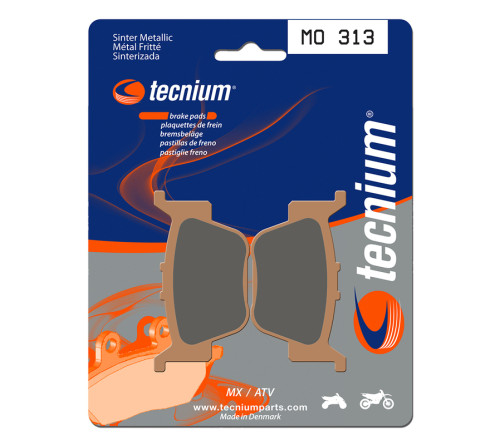 Plaquettes de frein TECNIUM MX/Quad métal fritté - MO313 - 1022881