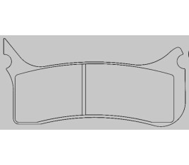 Plaquettes de frein BERINGER Standard route/Sport métal fritté - KIT1100F2