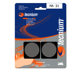 Plaquettes de frein TECNIUM route organique - MA31 - 1022473