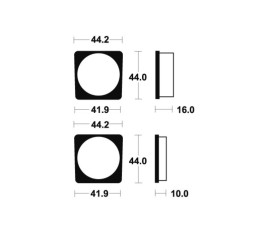 Plaquettes de frein TECNIUM route organique - MA31