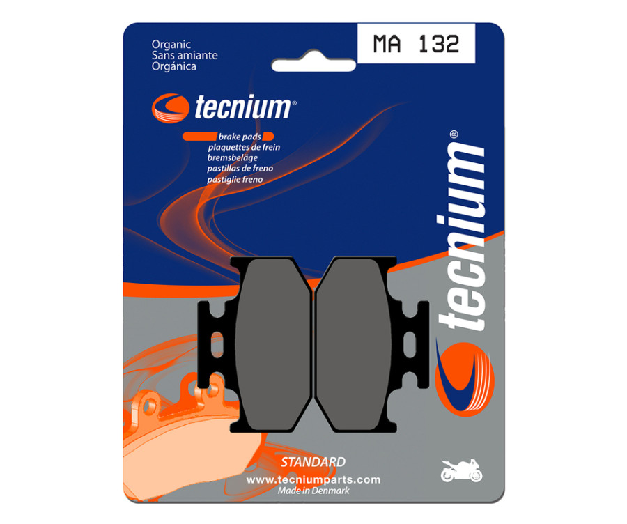 Plaquettes de frein TECNIUM route organique - MA132