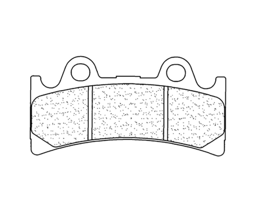 Plaquettes de frein CL BRAKES route métal fritté - 2254A3+