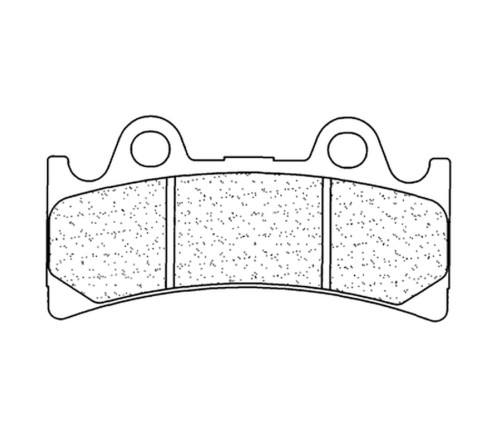 Plaquettes de frein CL BRAKES route métal fritté - 2254A3+ - 1034804