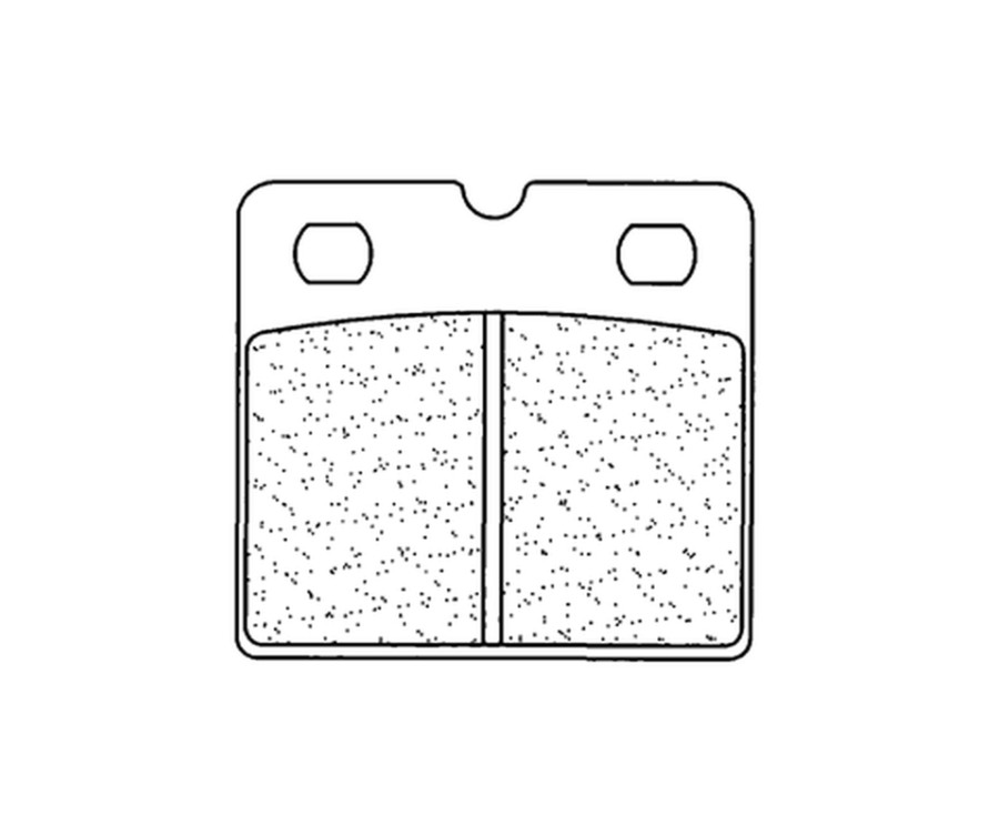 Plaquettes de frein CL BRAKES route métal fritté - 2258A3+