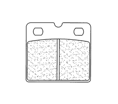 Plaquettes de frein CL BRAKES route métal fritté - 2258A3+ - 1034813