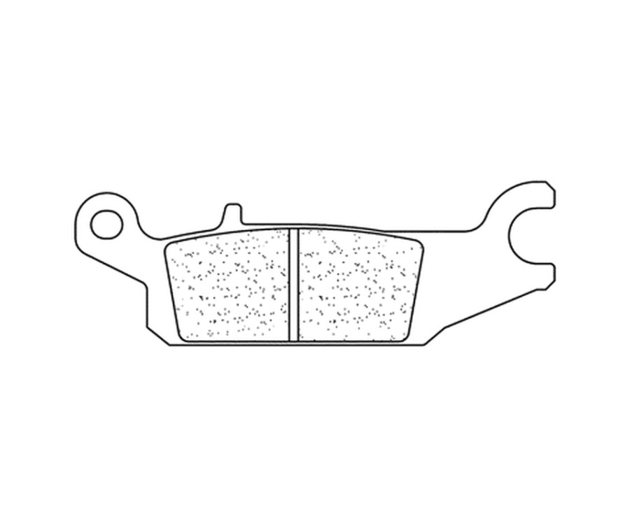 Plaquettes de frein CL BRAKES Quad métal fritté - 1195ATV1