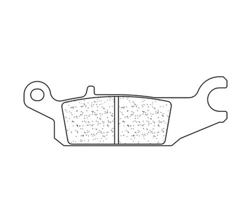 Plaquettes de frein CL BRAKES Quad métal fritté - 1195ATV1