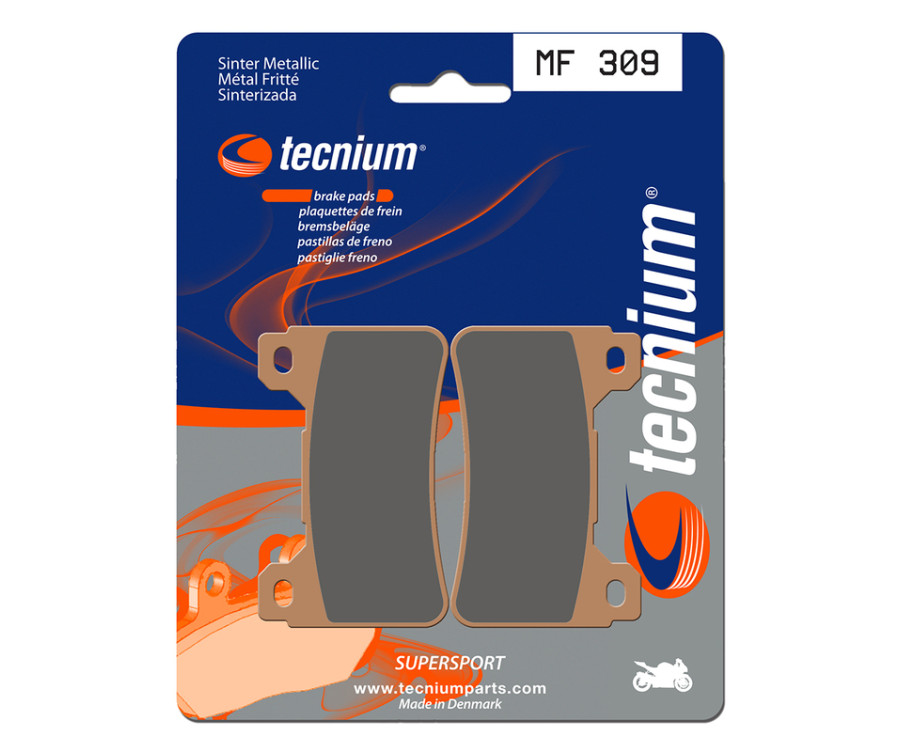 Plaquettes de frein TECNIUM Performance métal fritté - MF309