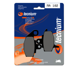 Plaquettes de frein TECNIUM route organique - MA102 - 1022327