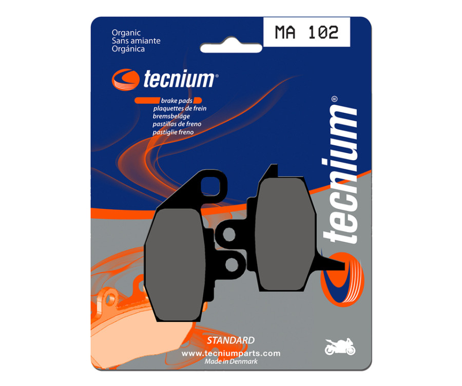 Plaquettes de frein TECNIUM route organique - MA102