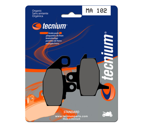 Plaquettes de frein TECNIUM route organique - MA102 - 1022327