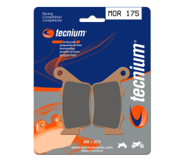 Plaquettes de frein TECNIUM Racing MX/Quad métal fritté - MOR175