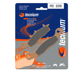 Plaquettes de frein TECNIUM MX/Quad métal fritté - MO226 - 1022860