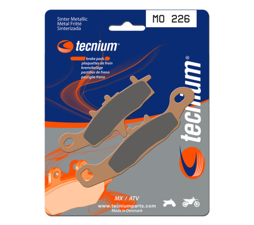 Plaquettes de frein TECNIUM MX/Quad métal fritté - MO226 - 1022860