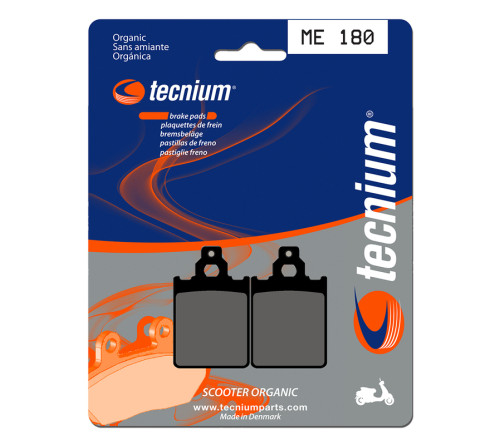 Plaquettes de frein TECNIUM Scooter organique - ME180 - 1022627