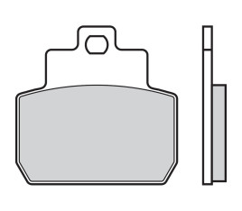 Plaquettes de frein BREMBO Scooter carbone céramique - 07061