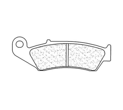 Plaquettes de frein CL BRAKES Route métal fritté - 2385RX3 - 1034943