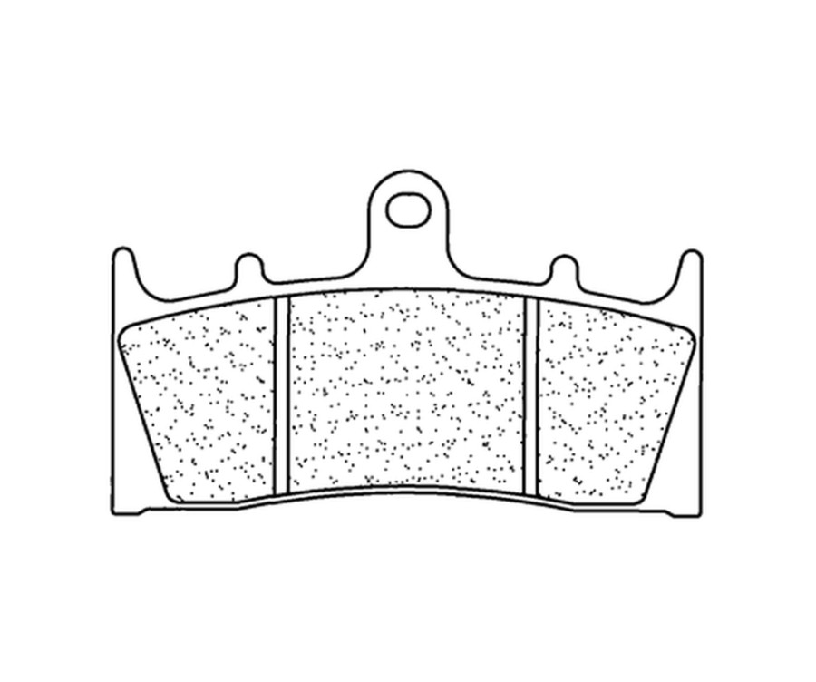 Plaquettes de frein CL BRAKES route métal fritté - 2255A3+