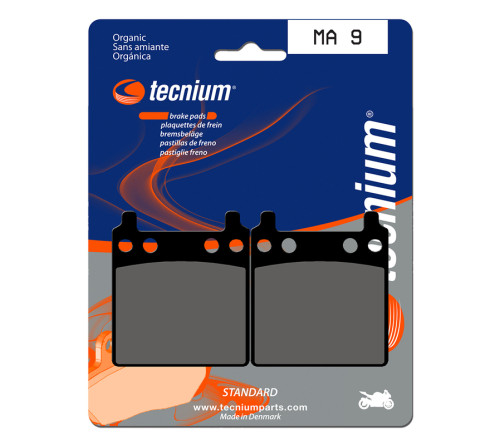 Plaquettes de frein TECNIUM route organique - MA9 - 1022559