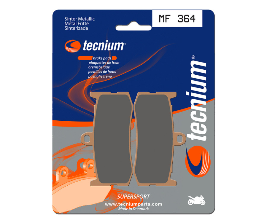 Plaquettes de frein TECNIUM Performance métal fritté - MF364