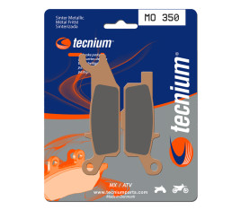 Plaquettes de frein TECNIUM MX/Quad métal fritté - MO350 - 1022891