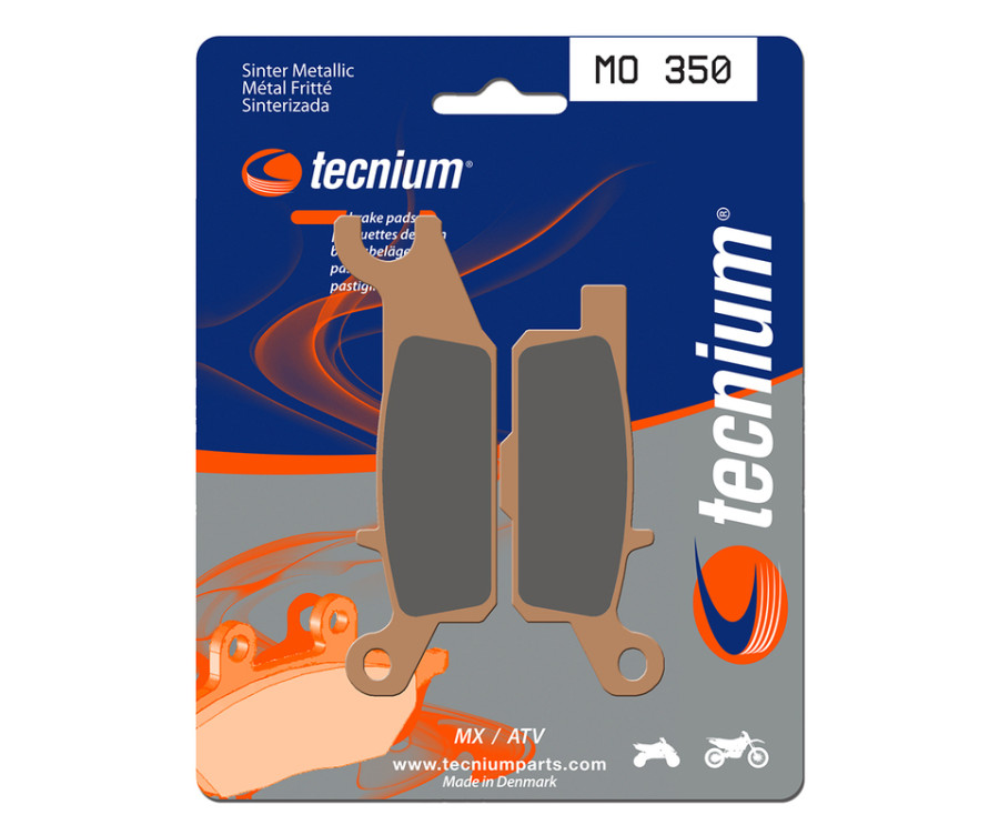 Plaquettes de frein TECNIUM MX/Quad métal fritté - MO350