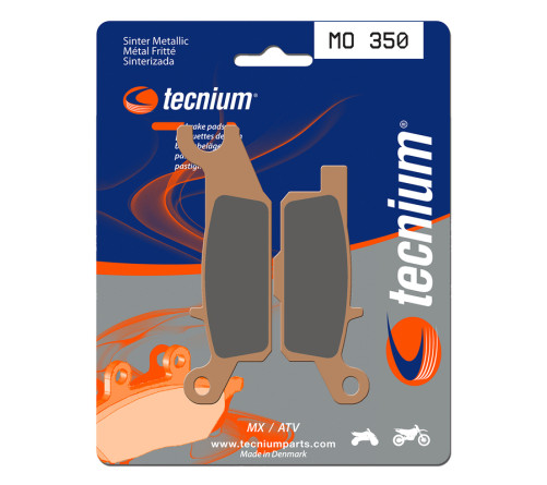 Plaquettes de frein TECNIUM MX/Quad métal fritté - MO350 - 1022891