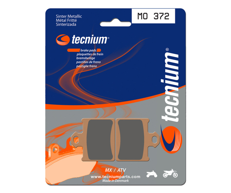 Plaquettes de frein TECNIUM MX/Quad métal fritté - MO372