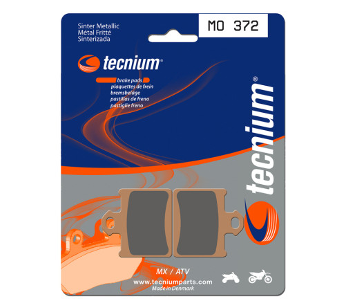 Plaquettes de frein TECNIUM MX/Quad métal fritté - MO372 - 1022898